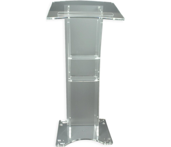 Acrylic lectern Vigelis - satinised