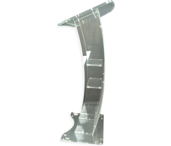 Acrylic lectern Vigelis - satinised