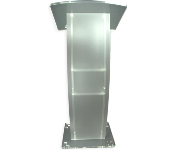 Acrylic lectern Vigelis - satinised