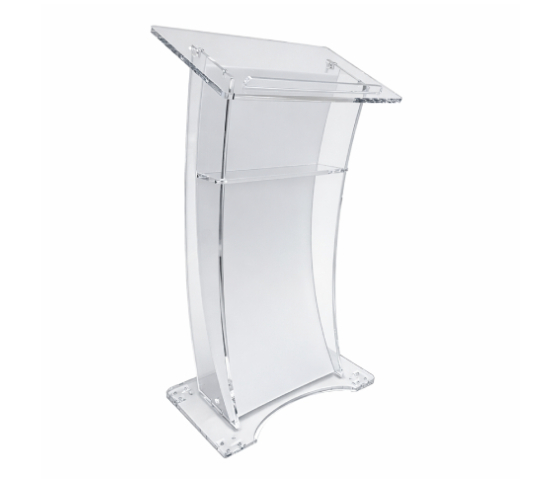 Akryl talarstol Arya - satinerad