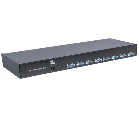 Switch KVM modulare a 8 porte con supporto VGA