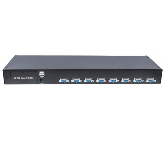Switch KVM modulare a 8 porte con supporto VGA