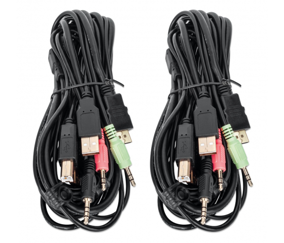 2-Port DisplayPort KVM-Umschalter