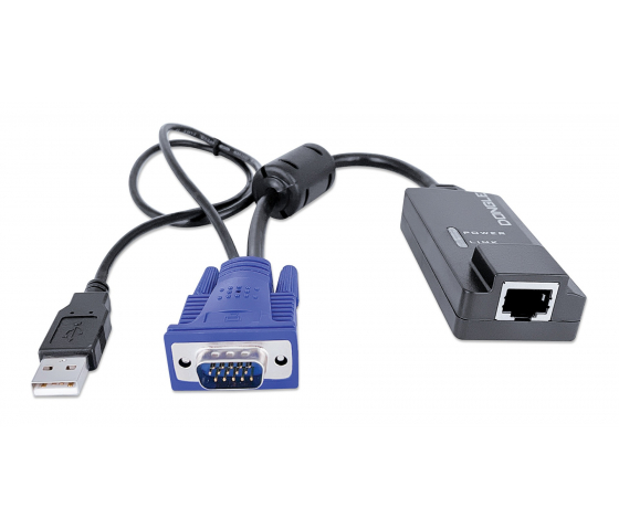 Conmutador KVM modular CAT5 VGA de 16 puertos