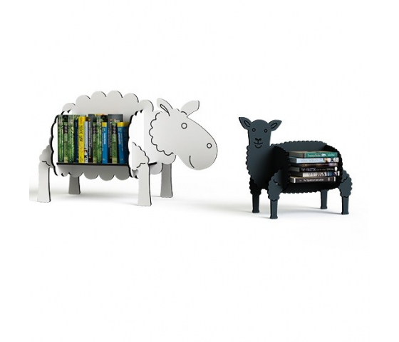 Book Shredder Bookcase Sheep