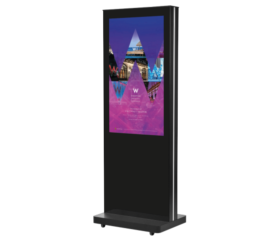 Digitale Werbestele London 32-Zoll-Touchscreen