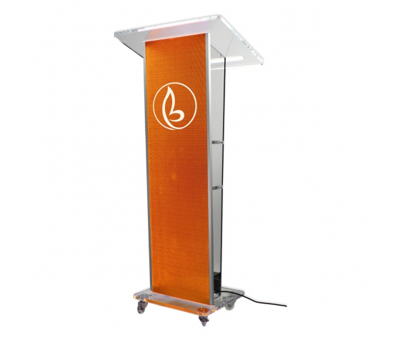 Acrylic lectern Primo LED - choice of colour