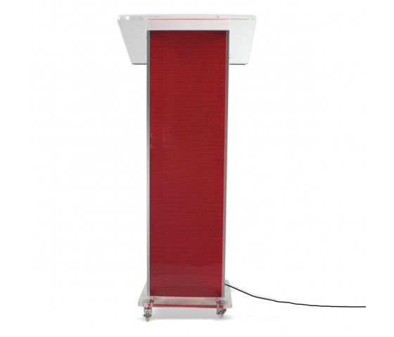 Acrylic lectern Primo LED - choice of colour