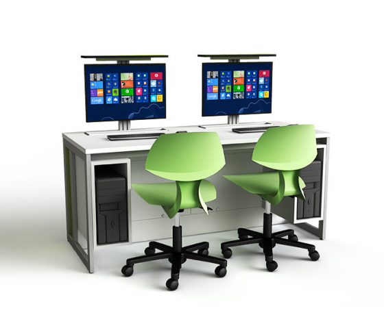 M1 Pop-up Computer Table 2 persons