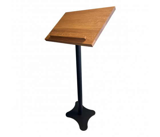 Rednerpult Holz/Metall Mars - Eiche