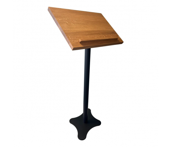Rednerpult Holz/Metall Mars - Eiche
