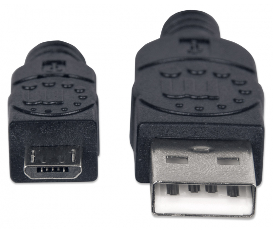 Hi-Speed USB-A to Micro-USB cable - 480 Mbps - 1.8 meters - black