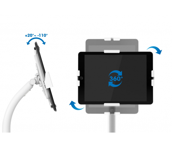 Universele anti-diefstal tablet tafelstandaard voor 7.9