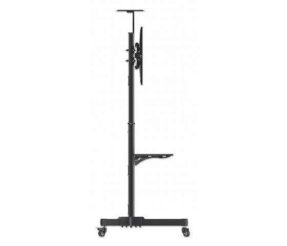 Height adjustable multimedia TV cart - 37 to 70 inches