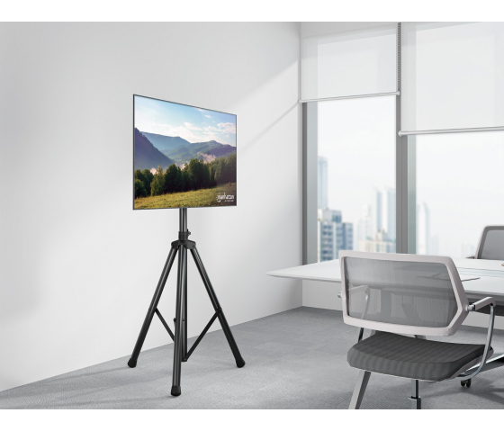 Supporto portatile universale per monitor TV a treppiede - da 37 a 70 pollici