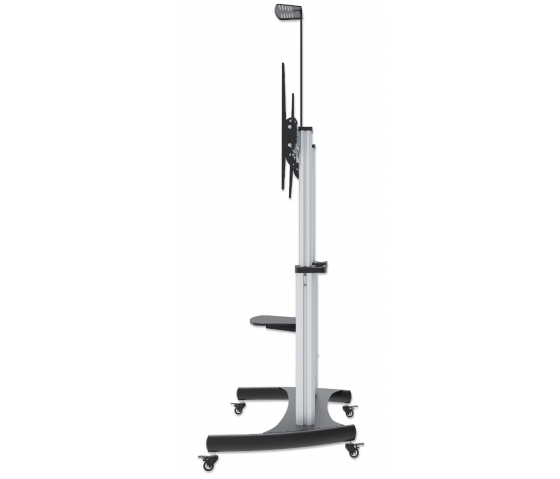 Aluminium Heavy-Duty In hoogte verstelbare multimedia TV trolley - 60 tot 100 inch