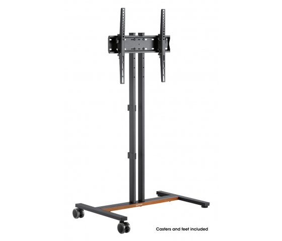 Compact height adjustable TV cart/stand - 34 to 55 inches