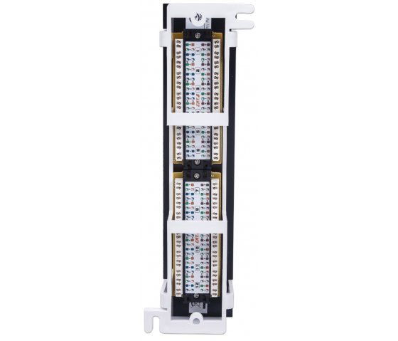 Cat6 väggmonterad patchpanel 12 portar