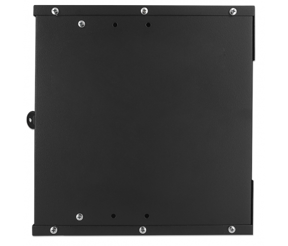 10-tommer vægskab MHT130 - 6U højde - 300 mm dyb - sort