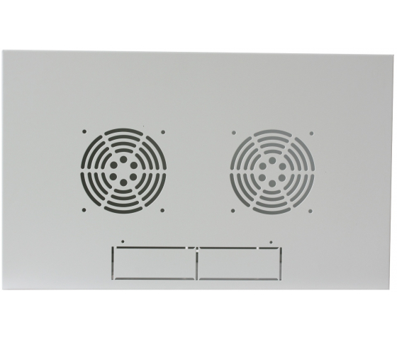 19 inch wandkast MHT149 met glazen deur - 9U hoogte - 600 mm diep - grijs