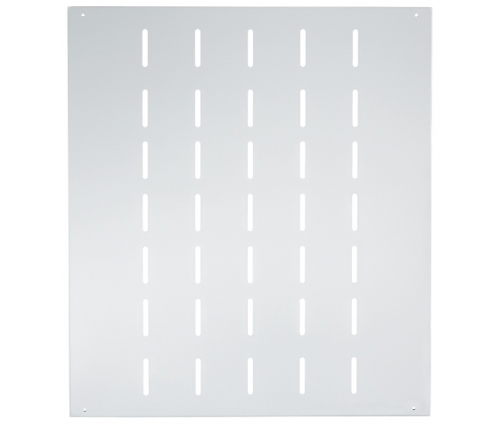 1U fixed shelf - 345 mm deep - load capacity to 50 kg - gray