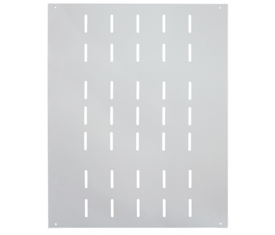 Scaffale fisso 1U - profondità 800 mm - capacità di carico fino a 100 kg - grigio