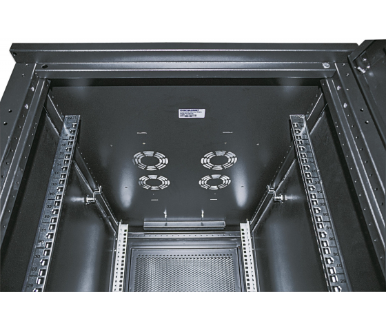 19 inch server cabinet MHT265 with perforated door - 42U - 1000 (D) x 800 (W) x 2033 (H) - assembled - black