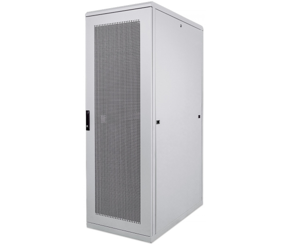 19 inch serverkast MHT253 met geperforeerde deur - 42U - 1000 (D) x 800 (W) x 2033 (H) - flatpack - grijs