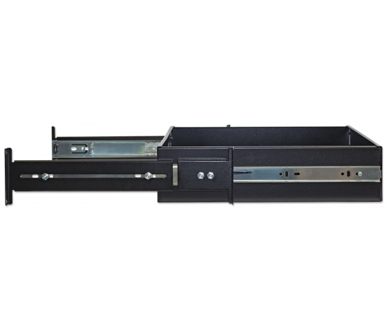 Szuflada 2U o głębokości 350 mm do szafy rack 19