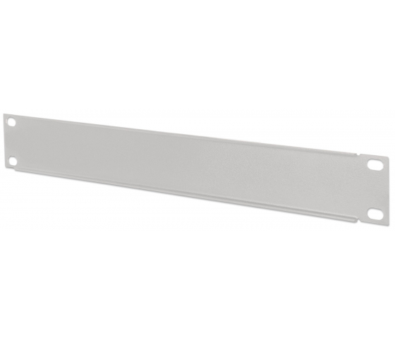 1U afdekpaneel voor 10 inch rack - grijs