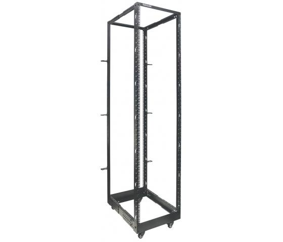 19-tommer open frame server rack MHT168 - 45U højde - 4 stolper - sort