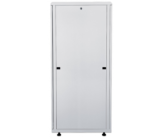 19 inch netwerkkast MHT220 met glazen deur - 36U - 800 mm breed - 800 (D) x 800 (W) x 1766 (H) - geassembleerd - grijs