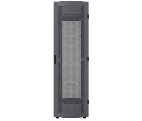 Armadio server da 19 pollici MHT267 con porta perforata - 42U - 1200 (P) x 600 (L) x 2057 (A) - assemblato - nero