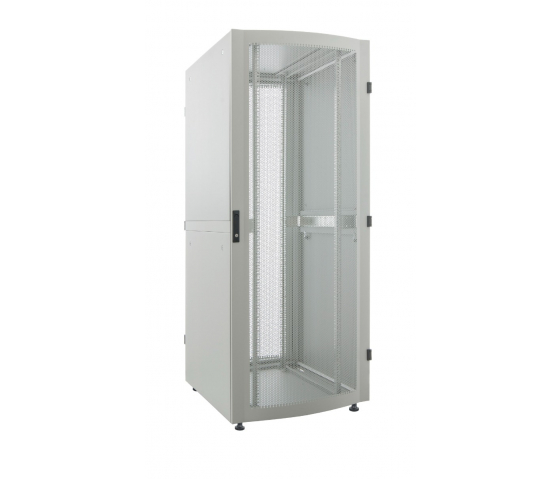 Armario rack para servidor Premium de 19 pulgadas MHT280 con puerta perforada - 42U - 1000 (fondo) x 800 (ancho) x 2033 (alto) - montado - gris