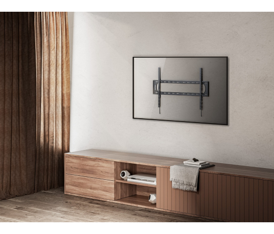 Heavy-Duty low-profile vaste TV-muurbeugel MHT70 voor 60 tot 120 inch televisies