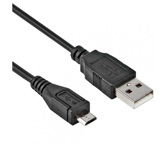 Kabel 1,2m USB-A - Micro-USB-stik til Android