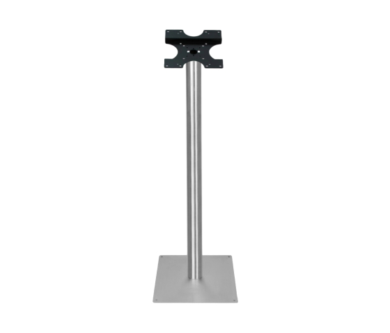 Monitor stand Modulare VESA 100 / 200 - stainless steel