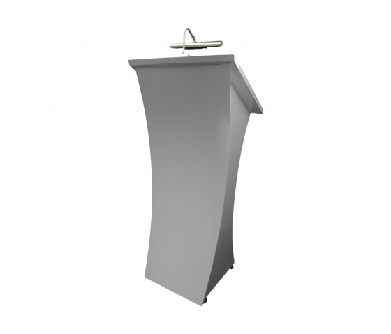 Wooden lectern Neptune - grey