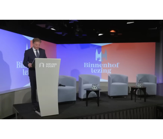 Metalowa mównica Neptune - szara