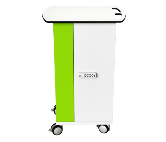 iPad Ladewagen mit Netzwerkmanagement & USB-C Kabeln - für 16 oder 32 iPads bis 11 Zoll