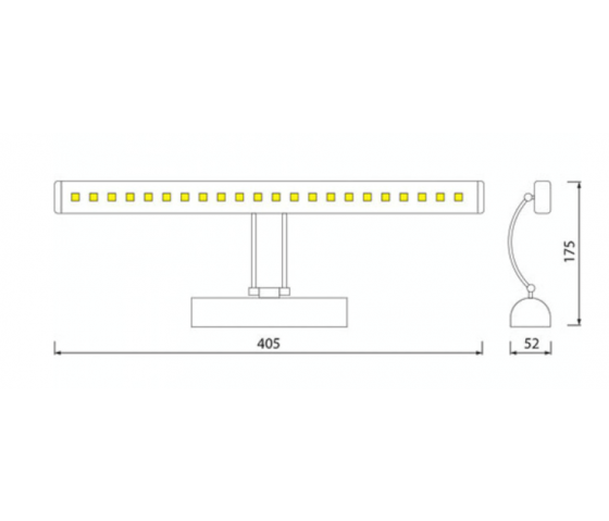 LED lampe jern