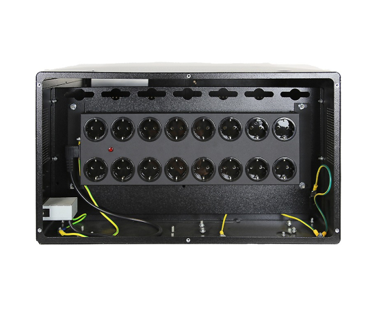 NoteBox charging cabinet for 16 tablets and laptops - USB-A or power plugs