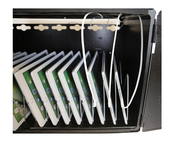 NoteBox charging cabinet for 16 tablets and laptops - USB-A or power plugs