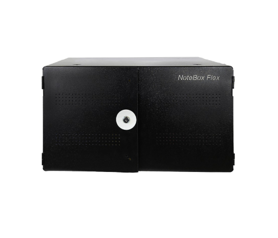 NoteBox charging cabinet for 16 tablets and laptops - USB-A or power plugs