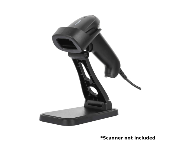 Verstelbare barcode scanner standaard - zwart