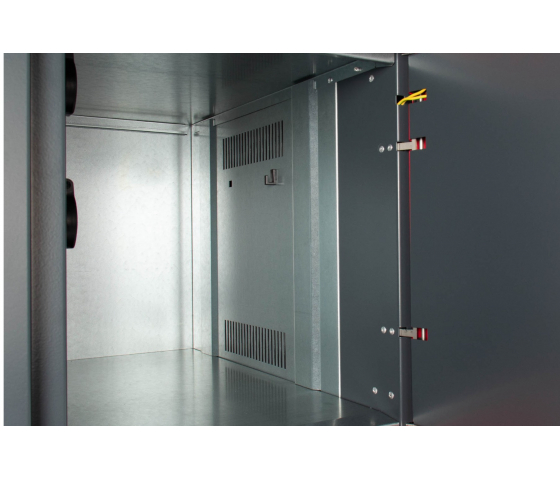 Outdoor E-Bike battery charging locker with 8 compartments - coin slot