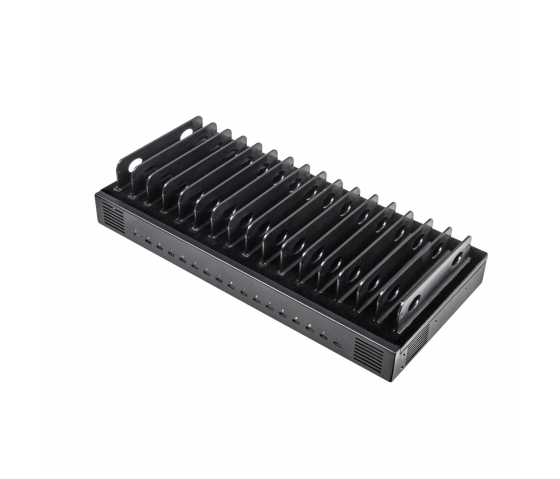 16 port USB-C 1000W oplaadstation - zwart