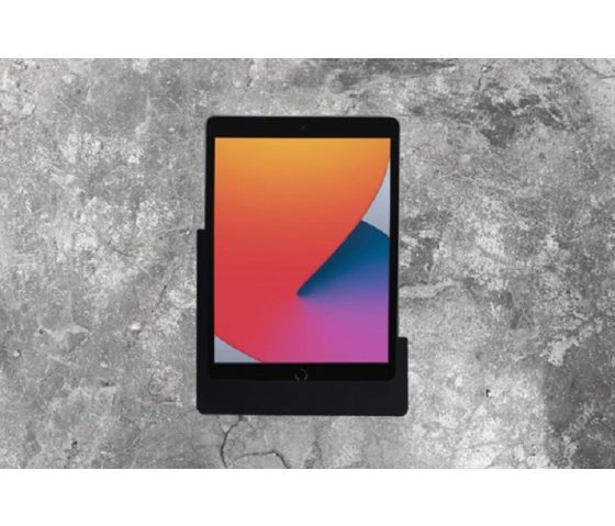 Uchwyt ścienny na tablet Domo Slide z funkcją ładowania do iPada 10,2 i 10,5 cala - czarny