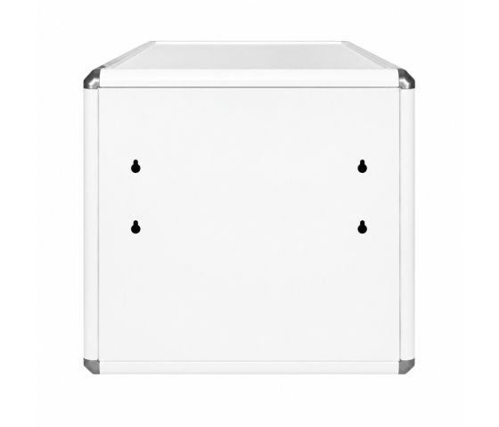 Charging cabinet BRV12v2T for 12 tablets or laptops up to 16 inches - with timer - white