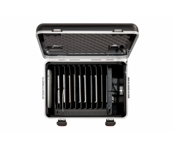PARAT® TC10 TwinCharge Tablet Case for 10 tablets up to 12.9 inches – including USB-C cables